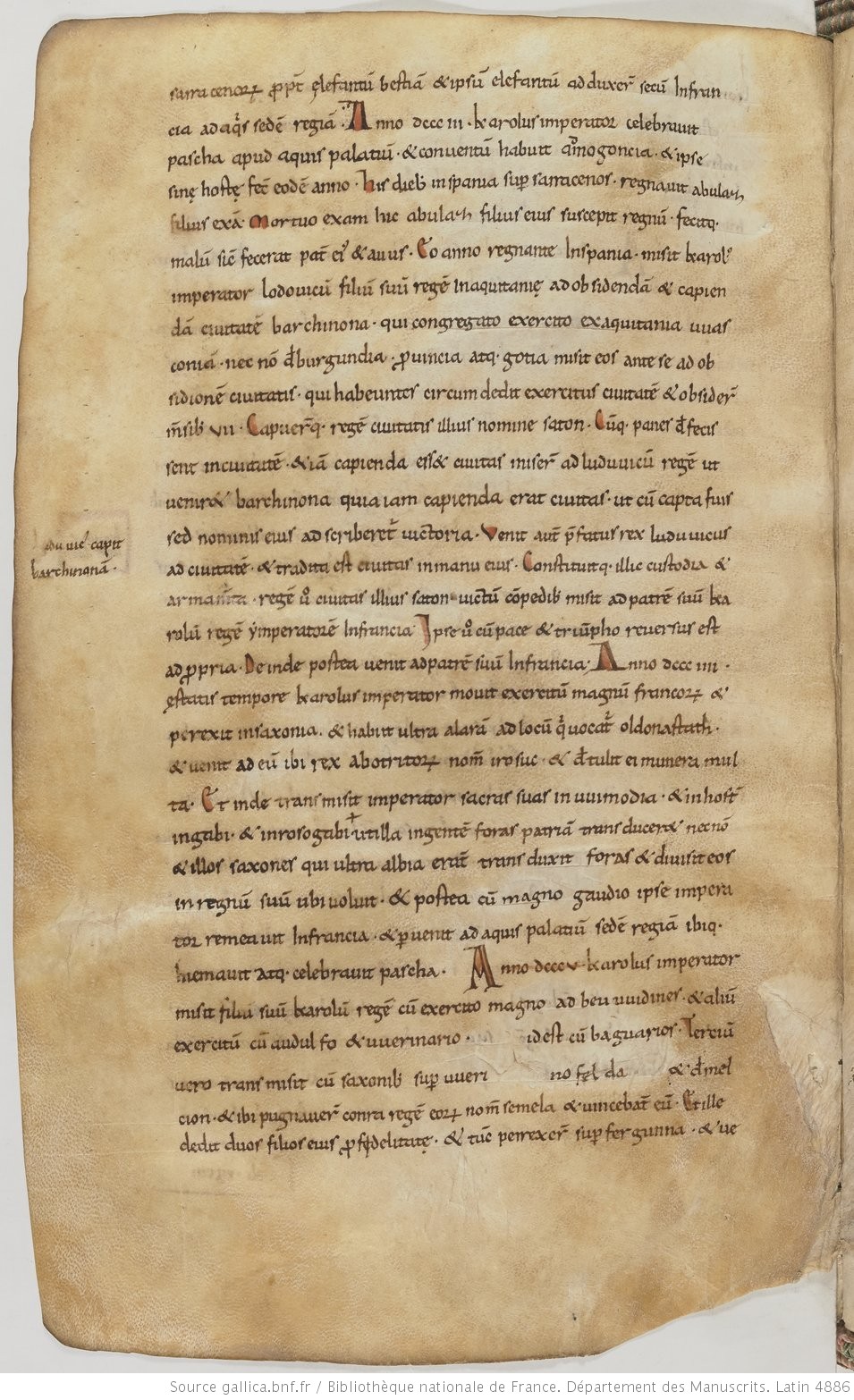 Fergunna Erwähnung Cod. Paris. lat. 4886 51v